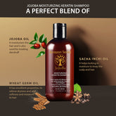 Amazon Series Jojoba Moisturizing Keratin Shampoo 250 ml - De Fabulous India